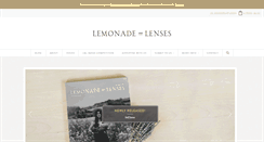 Desktop Screenshot of lemonadeandlenses.com