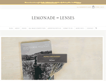 Tablet Screenshot of lemonadeandlenses.com